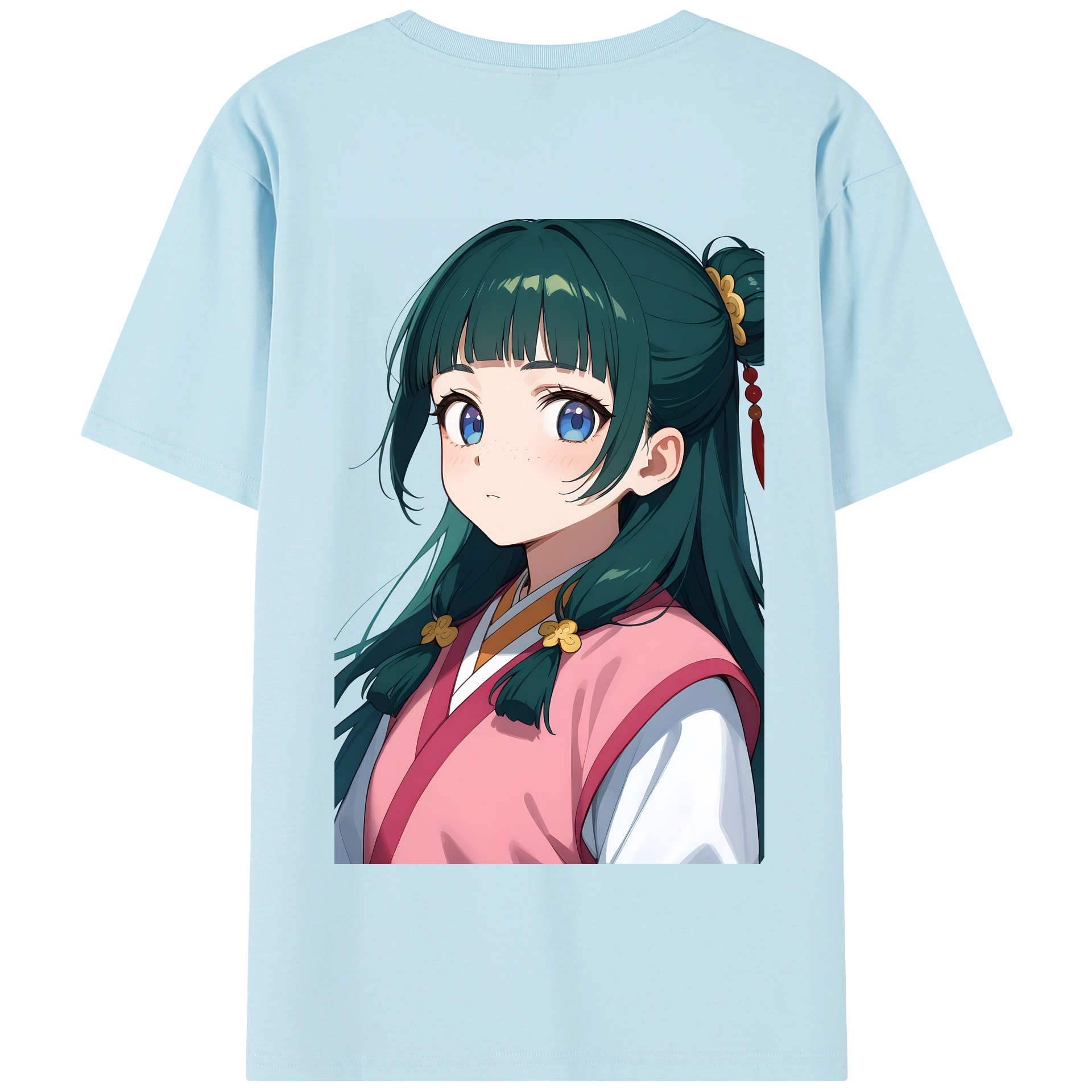 （画像用） 薬屋のひとりごと The Apothecary Diaries 綿100％半袖Tシャツ（背面プリント）